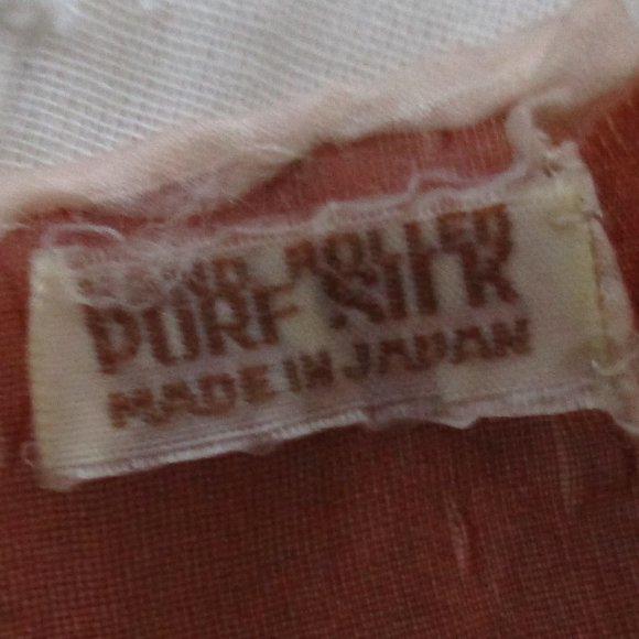 1950's floral  silk scarf - Picture 3 of 9